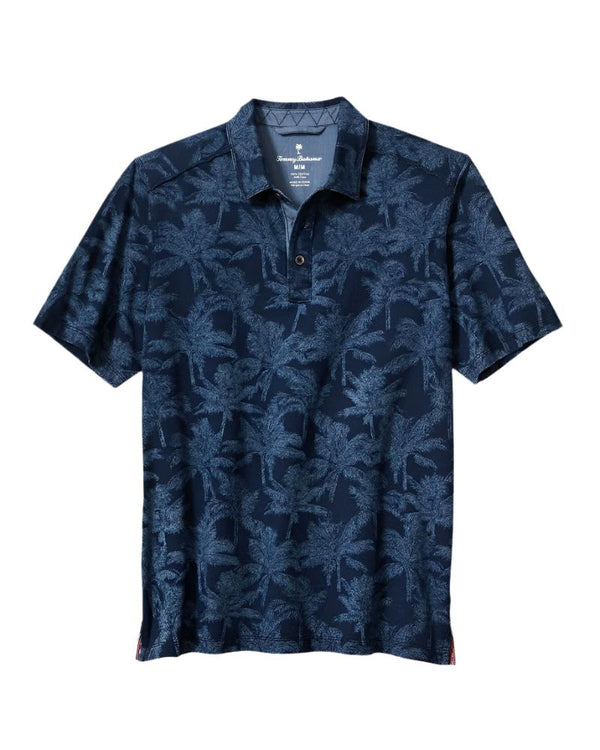 Tommy Bahama Mens Palm Impressions Short Sleeve Polo Shirt