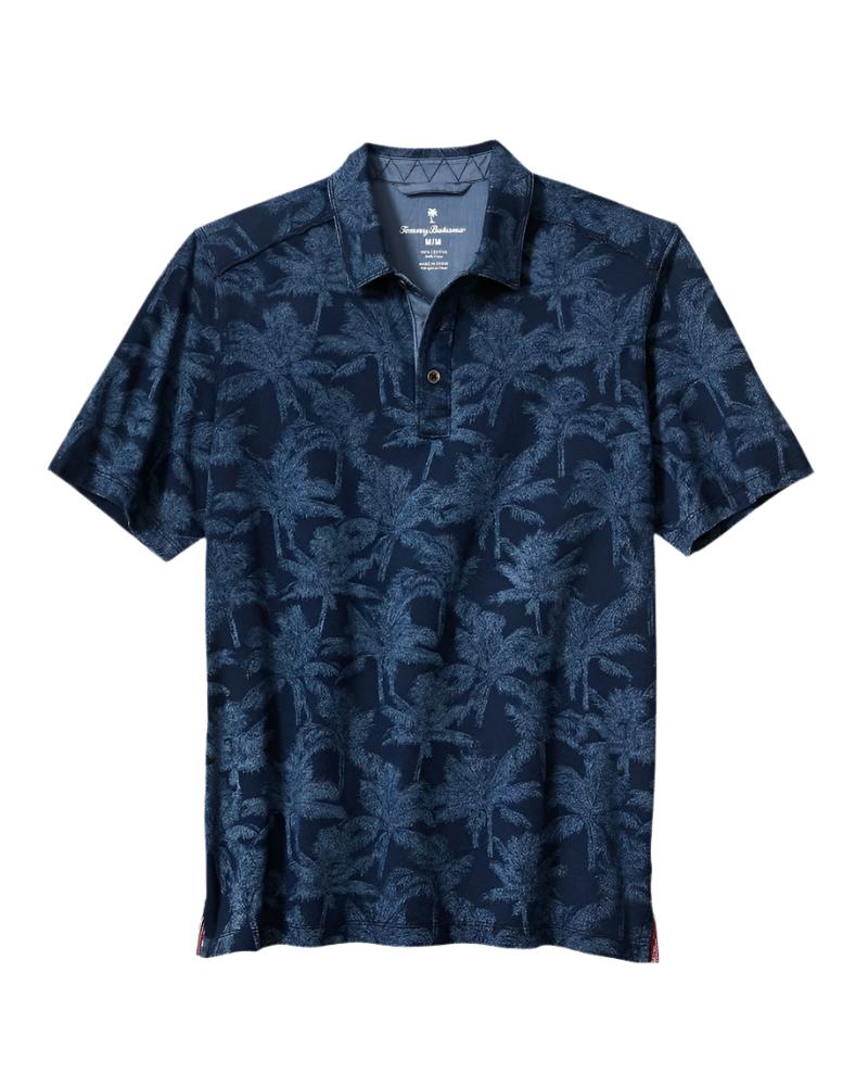 Tommy Bahama Mens Palm Impressions Short Sleeve Polo Shirt