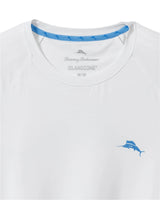 Tommy Bahama Mens Chill Time Surf IslandZone Short-Sleeve Rash Guard Shirt