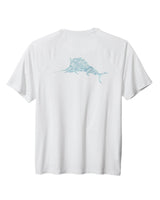 Tommy Bahama Mens Chill Time Surf IslandZone Short-Sleeve Rash Guard Shirt
