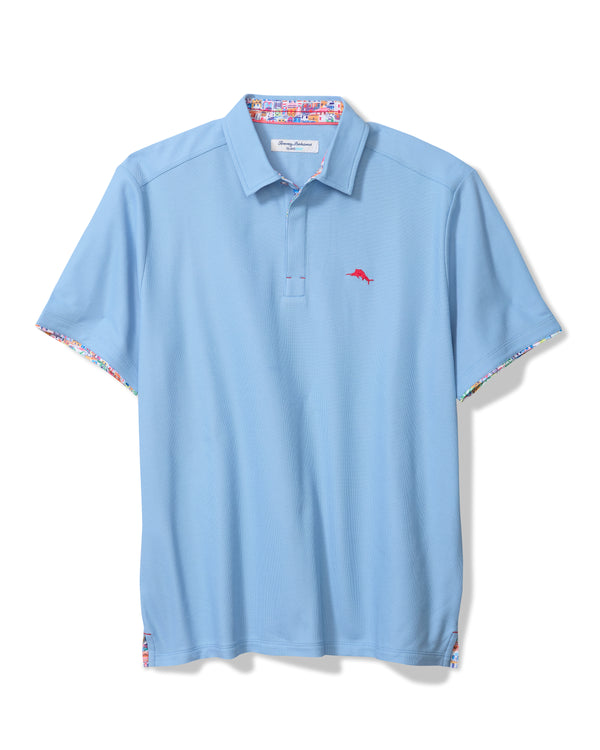 Tommy Bahama Mens Amalfi Views Five O'Clock Short Sleeve Polo Shirt
