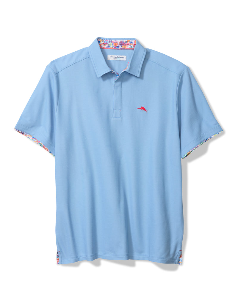 Tommy Bahama Mens Amalfi Views Five O'Clock Short Sleeve Polo Shirt