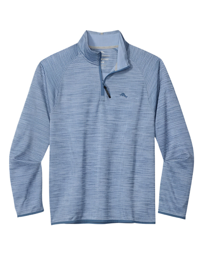 Tommy Bahama Mens Palm Pro Half-Zip IslandZone 1/4 Zip Sweatshirt