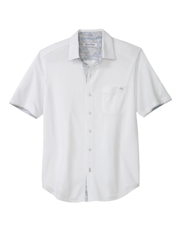 Tommy Bahama Mens San Luco Tri Leaf Geo Happy Hour Button Down Shirt