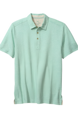 Tommy Bahama Mens Laurito Beach Linen-Blend Short Sleeve Polo Shirt