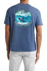 Tommy Bahama Mens Right Hook Short Sleeve T-Shirt