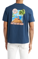 Tommy Bahama Mens Batter On Deck Short Sleeve T-Shirt