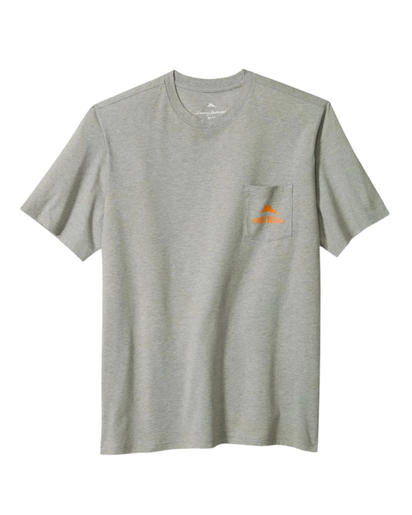 Tommy Bahama Mens Fetchin' Waves Graphic Pocket Short Sleeve T-Shirt