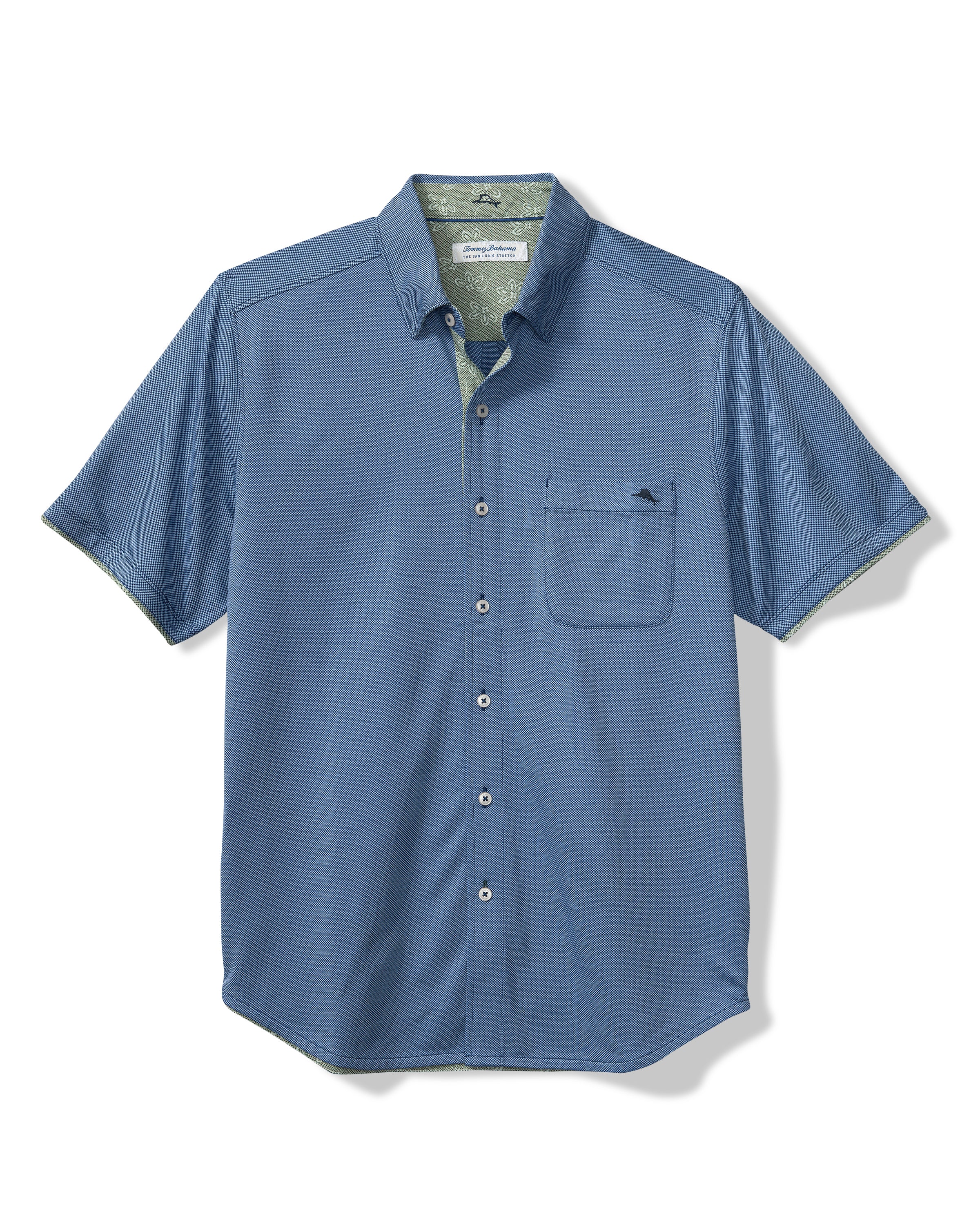 Tommy Bahama Mens San Lucio Lotus Short Sleeve Shirt