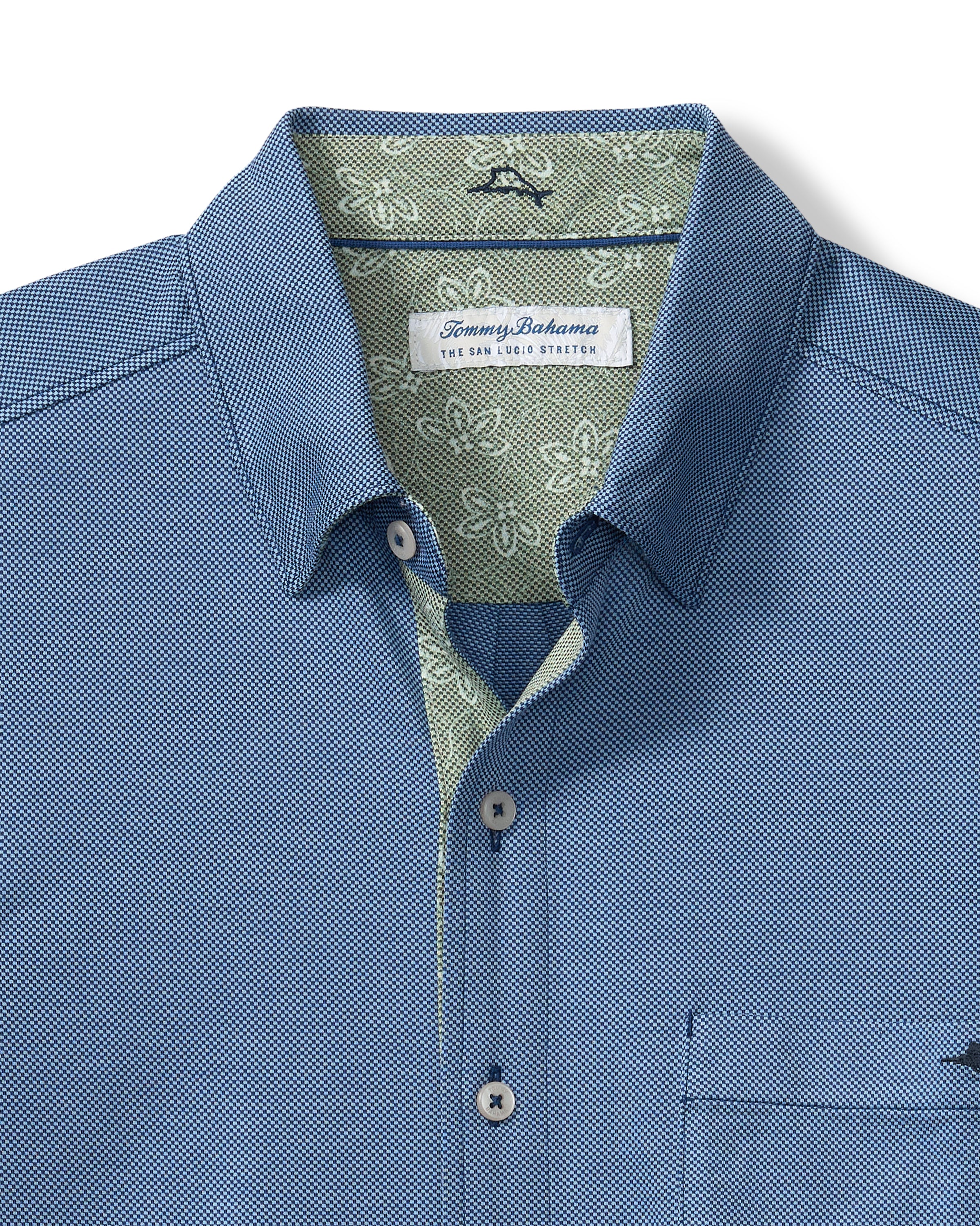 Tommy Bahama Mens San Lucio Lotus Short Sleeve Shirt