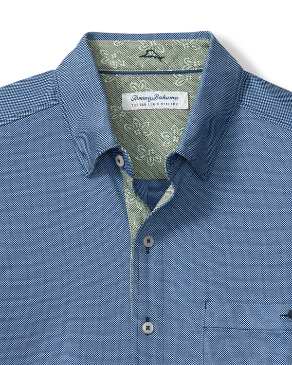 Tommy Bahama Mens San Lucio Lotus Short Sleeve Shirt