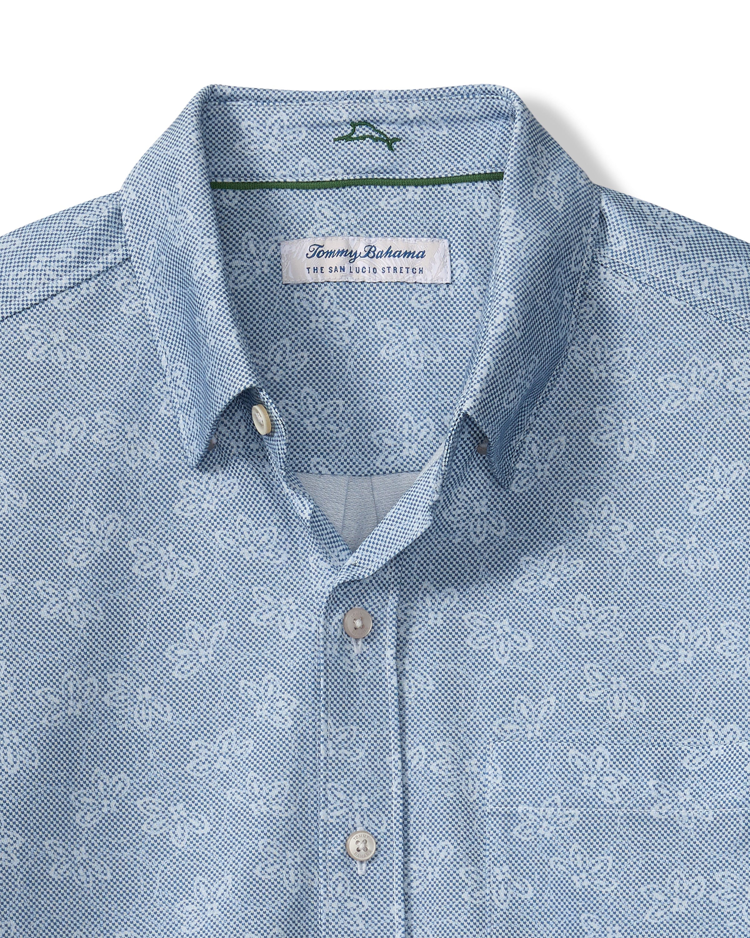 Tommy Bahama Mens San Lucio Lotus Short Sleeve Shirt