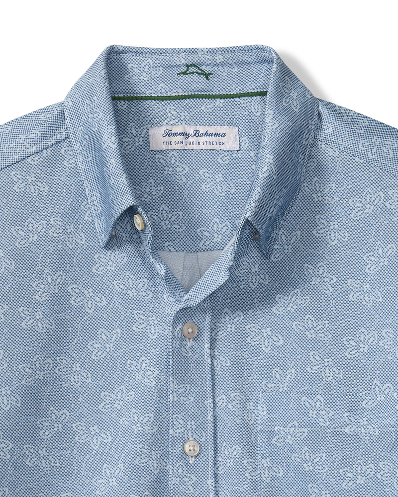 Tommy Bahama Mens San Lucio Lotus Short Sleeve Shirt
