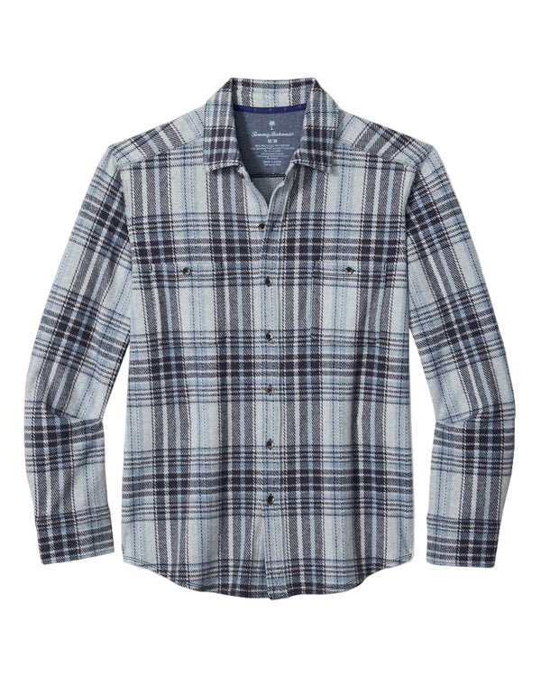 Tommy Bahama Mens Fireside Santa Fe Stretch Flannel Long Sleeve Shirt