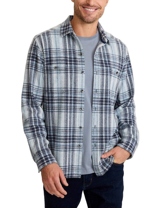 Tommy Bahama Mens Fireside Santa Fe Stretch Flannel Long Sleeve Shirt