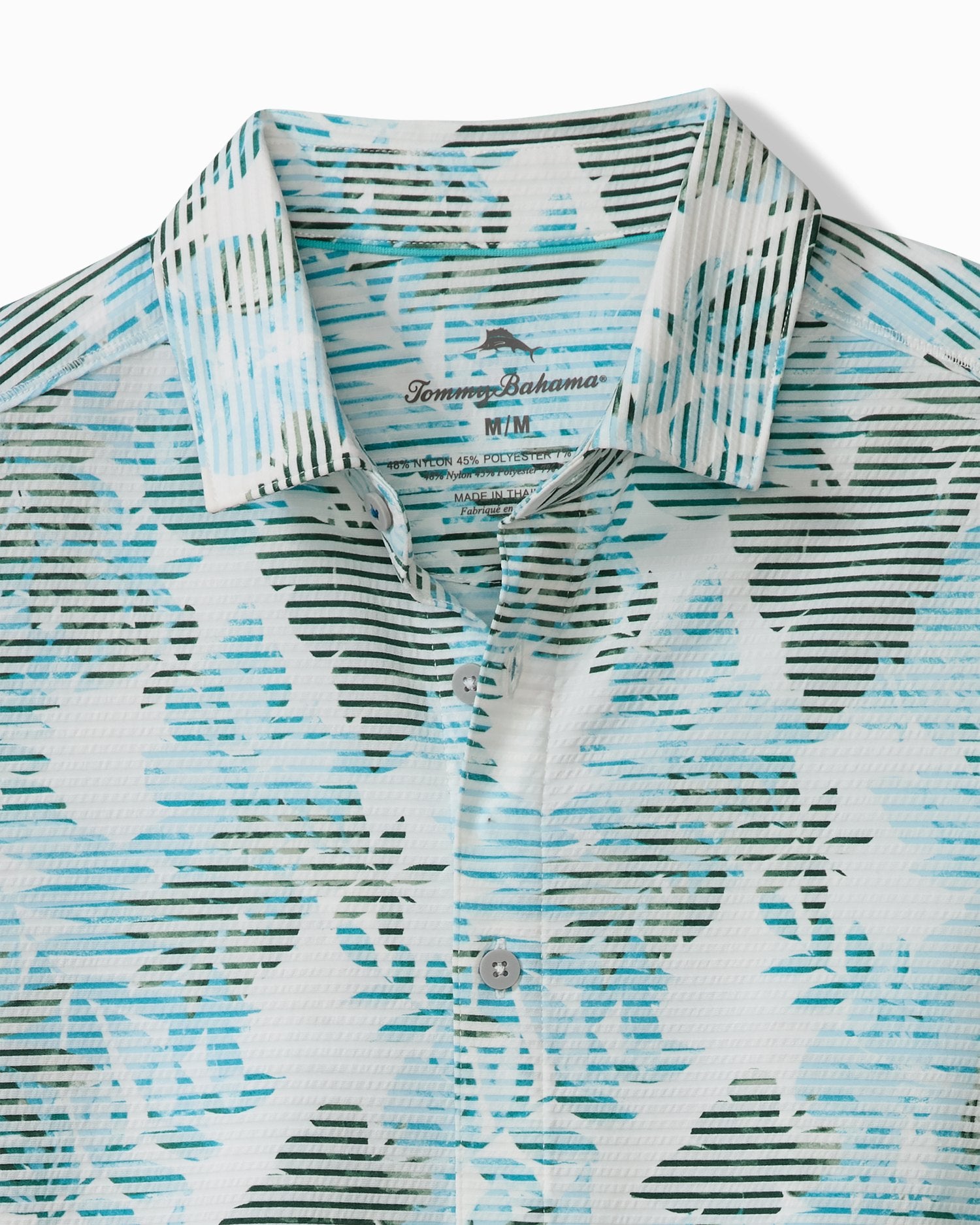 Tommy Bahama Mens Costa Wave Allegro Fronds Island Camp Button Down Shirt