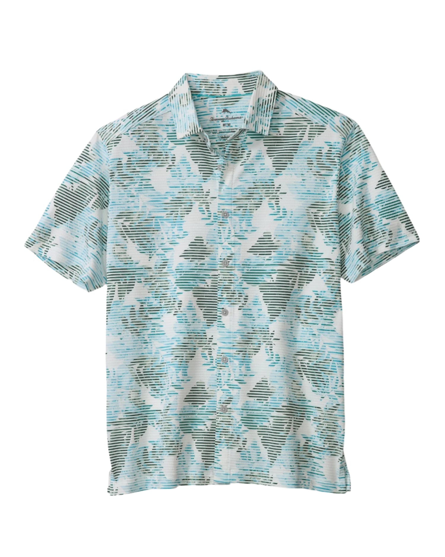 Tommy Bahama Mens Costa Wave Allegro Fronds Island Camp Button Down Shirt
