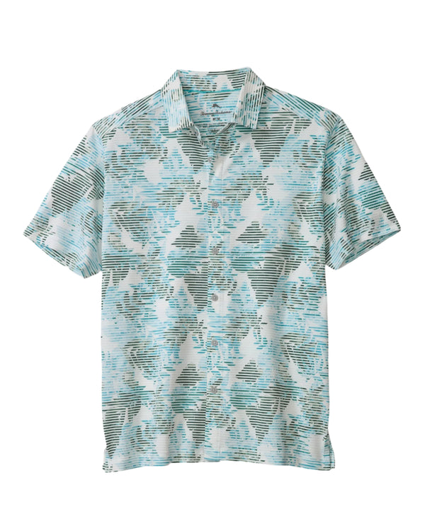 Tommy Bahama Mens Costa Wave Allegro Fronds Island Camp Button Down Shirt