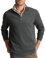 Tommy Bahama Mens Flipview Reversible 1/2 Zip Sweatshirt