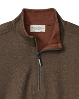Tommy Bahama Mens Flipview Reversible 1/2 Zip Sweatshirt