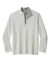 Tommy Bahama Mens Flipview Reversible Half-Zip Sweatshirt