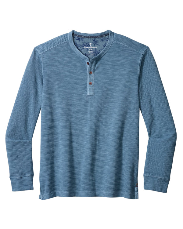 Tommy Bahama Mens Port Oasis Long Sleeve Henley Shirt