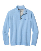 Tommy Baham Mens North Port Half Zip Pullover Sweatshirt