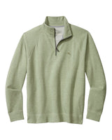 Tommy Baham Mens North Port Half Zip Pullover Sweatshirt