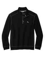 Tommy Bahama Mens Montego Beach Half-Zip Long Sleeve Sweatshirt