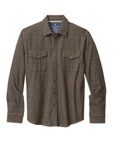 Tommy Bahama Mens Fireside Coast Stretch Flannel Long Sleeve Shirt