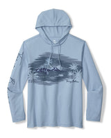 Tommy Bahama Mens Azul Haze Lux Hoodie Sweatshirt
