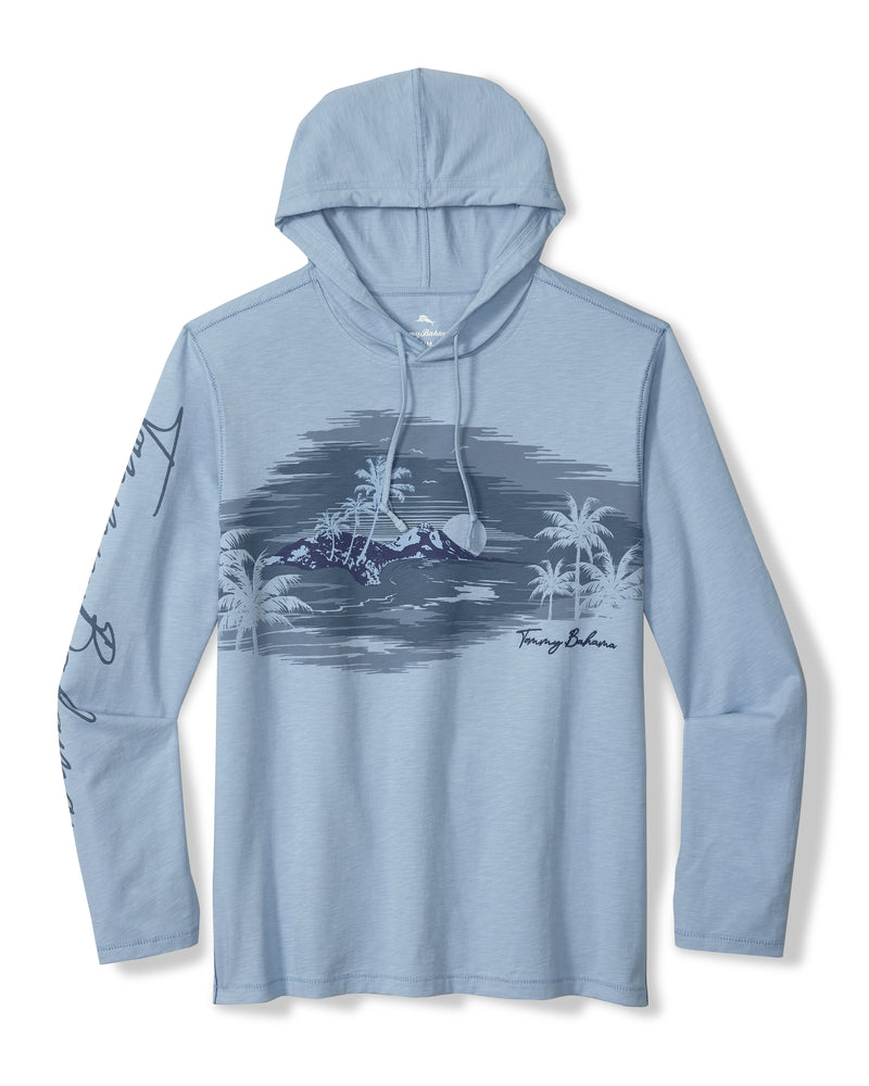 Tommy Bahama Mens Azul Haze Lux Hoodie Sweatshirt