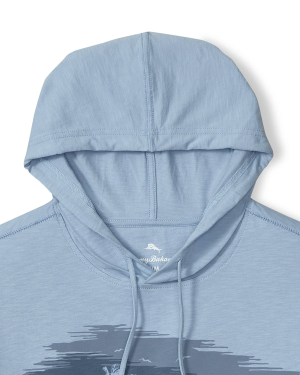 Tommy Bahama Mens Azul Haze Lux Hoodie Sweatshirt