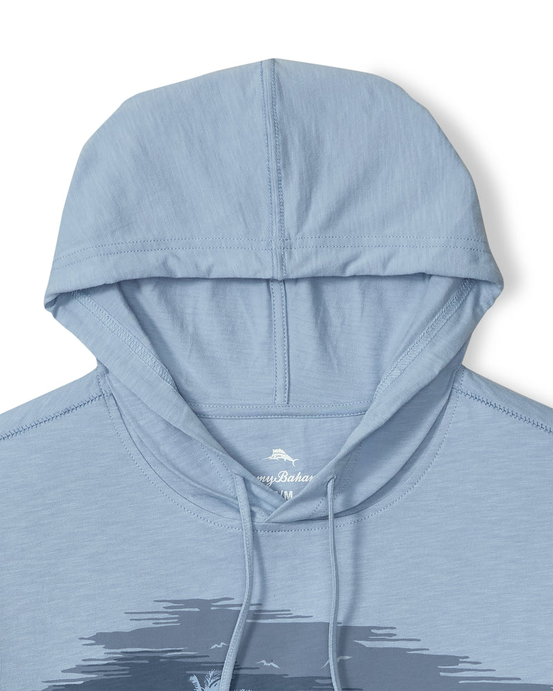 Tommy Bahama Mens Azul Haze Lux Hoodie Sweatshirt