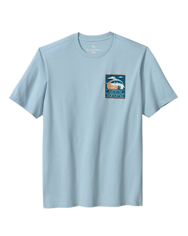 Tommy Bahama Mens Marlin View Graphic Short Sleeve T-Shirt