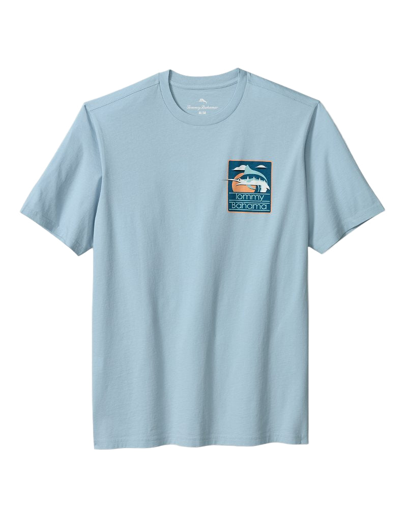 Tommy Bahama Mens Marlin View Graphic Short Sleeve T-Shirt