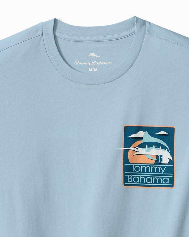 Tommy Bahama Mens Marlin View Graphic Short Sleeve T-Shirt