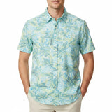 Tommy Bahama Mens San Lucio Sea Shade Short Sleeve Shirt