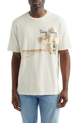 Tommy Bahama Mens Golden Shores Short Sleeve Graphic T-Shirt
