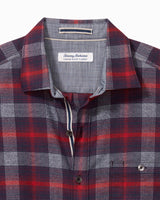Tommy Bahama Mens Canyon Beach Cozy Check Long Sleeve Woven Shirt