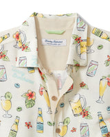 Tommy Bahama Mens Veracruz Cay Brewhama Short Sleeve Button Down Shirt