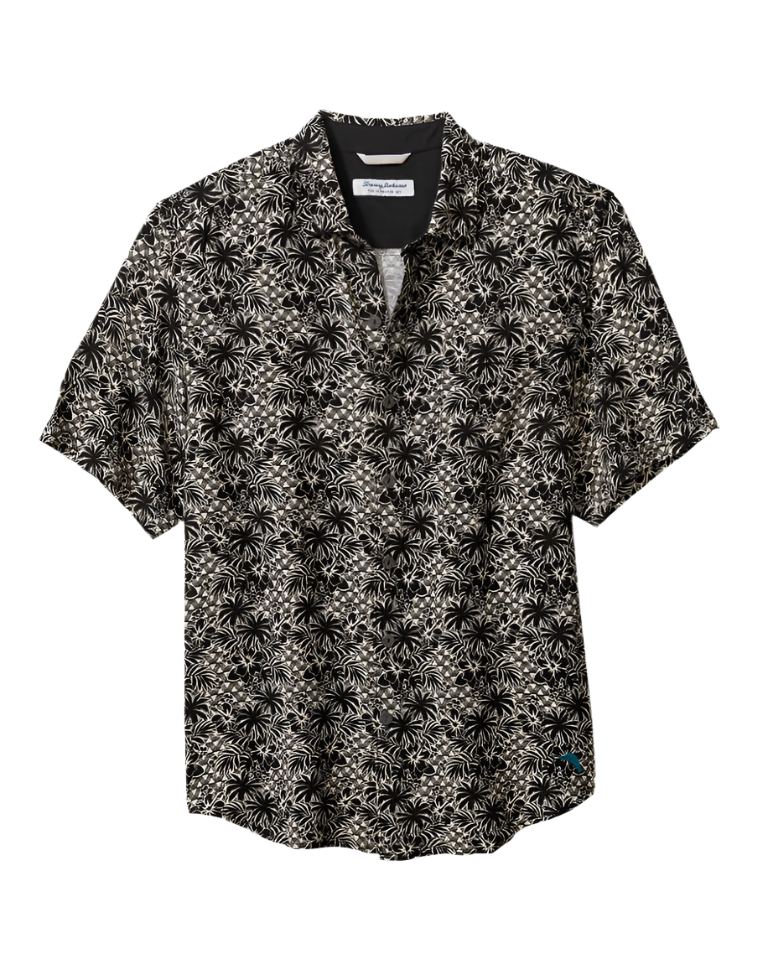 Tommy Bahama Mens Veracruz Cay Palm Cascade Short Sleeve Shirt