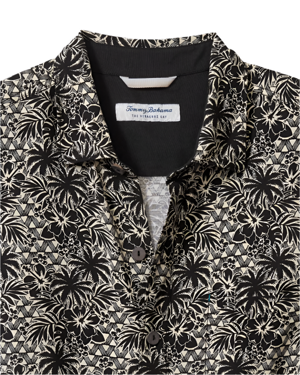 Tommy Bahama Mens Veracruz Cay Palm Cascade Short Sleeve Shirt