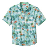 Tommy Bahama Mens Nova Wave Palmero Stripe Short Sleeve Shirt