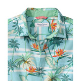 Tommy Bahama Mens Nova Wave Palmero Stripe Short Sleeve Shirt