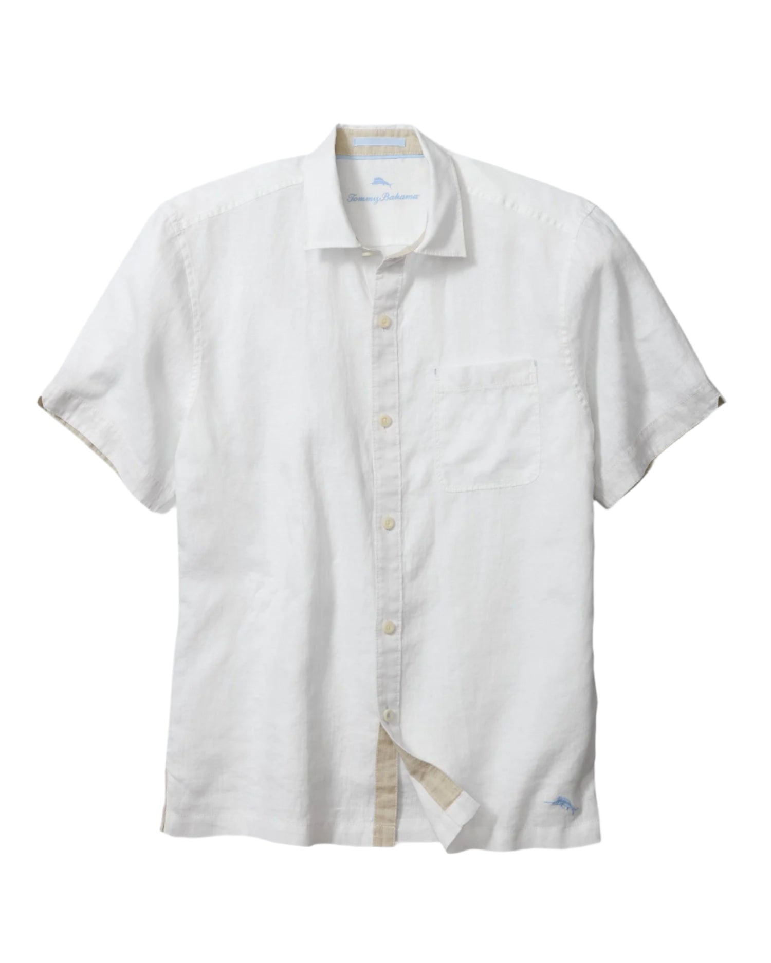 Tommy Bahama Mens Paradise Breezer Line Short Sleeve Button Down Shirt