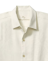 Tommy Bahama Maui Border Silk Camp Short Sleeve Shirt