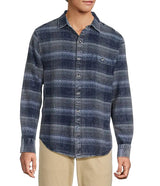 Tommy Bahama Mens Cantera Plaid Long Sleeve Shirt