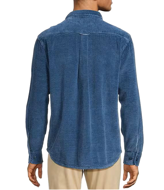 Tommy Bahama Mens Indigo Valley Shirt Jacket