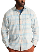 Tommy Bahama Mens Coastline Cord Truly Check Long Sleeve Shirt